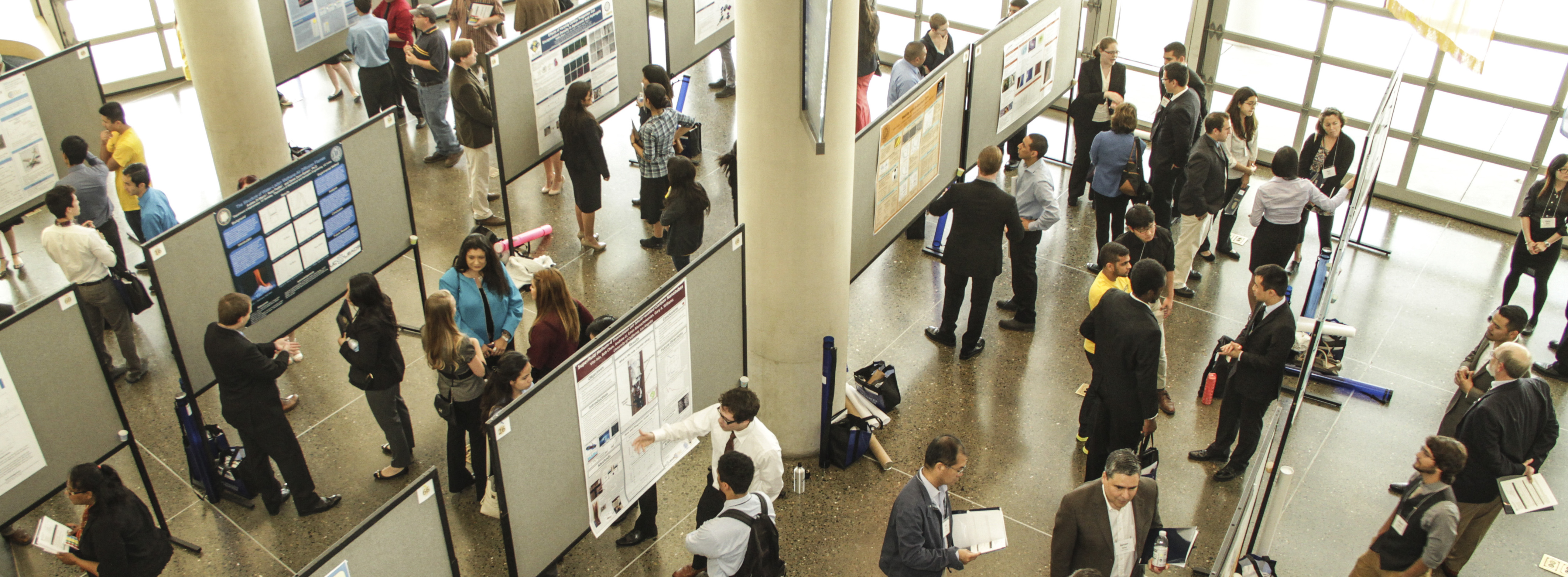 Scholars Poster Session during UROC's Annual Summer Research Symposium